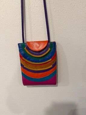 Vintage 1980s style bags by “Pinky” leather purse